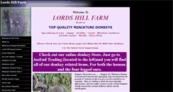 Desktop Screenshot of lordshillfarm.com